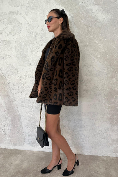 Leopar Leopar Suni Premium Kürk 508012 Leopar Leopar Suni Premium Kürk 508012