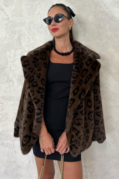 Leopar Leopar Suni Premium Kürk 508012 Leopar Leopar Suni Premium Kürk 508012