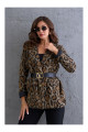 Leopar Kemerli Premium Kaşe Ceket Leopar Kemerli Premium Kaşe Ceket