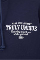 Make Your Journey Truly Unıque Yazılı Şardonlu Sweatshirt S11105-l2