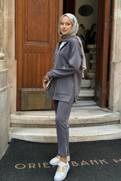 Venessa Scuba Takım Füme