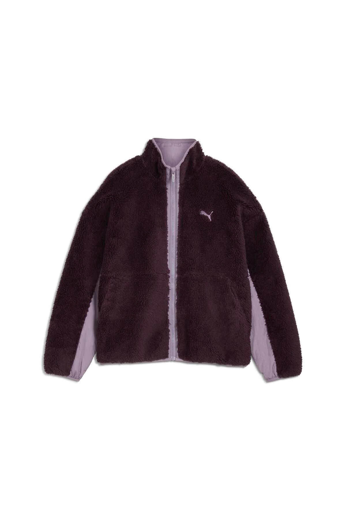 Reversible Sherpa Jacket Kadın Ceket Reversible Sherpa Jacket Kadın Ceket