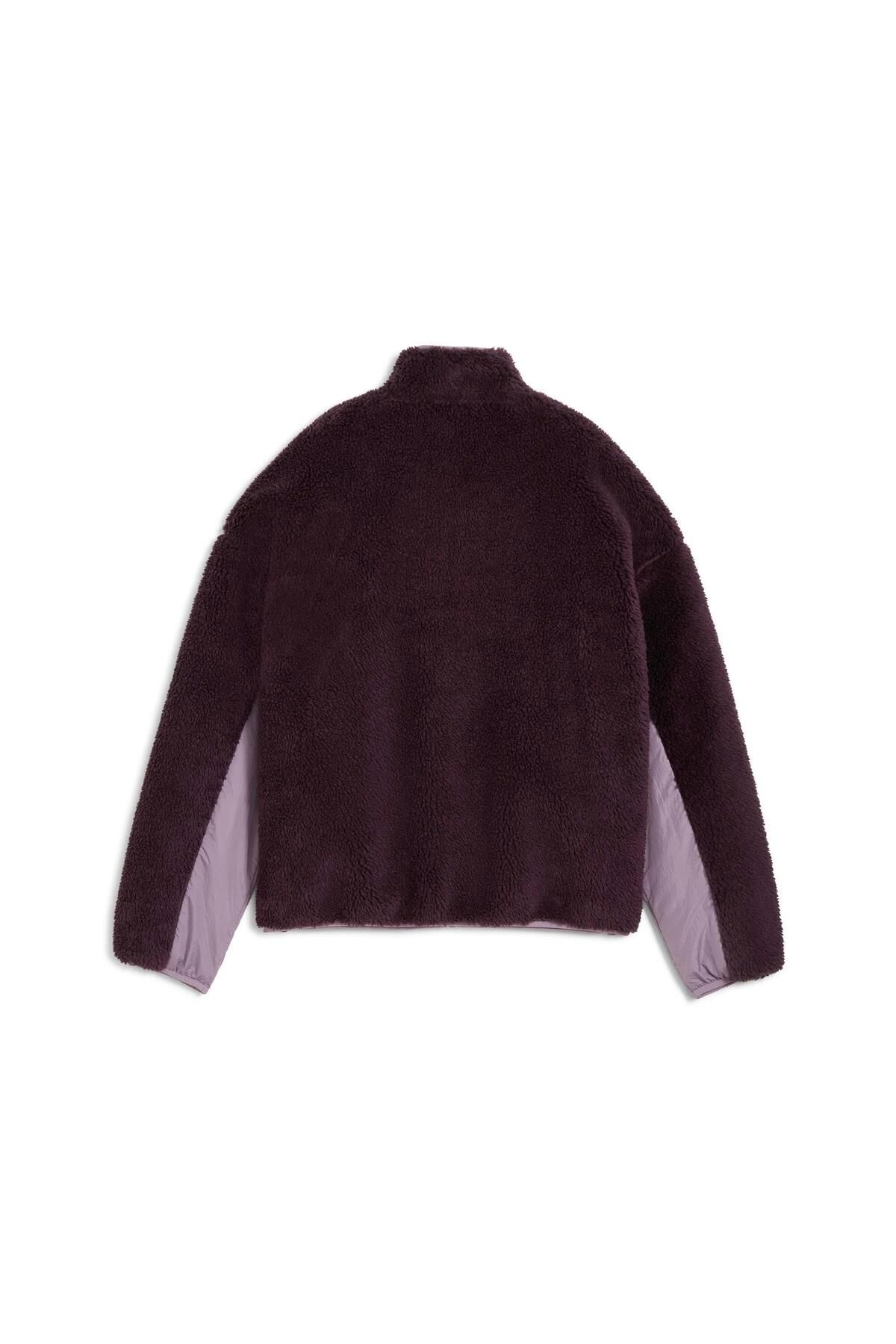 Reversible Sherpa Jacket Kadın Ceket Reversible Sherpa Jacket Kadın Ceket