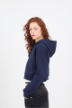 Şardonlu Fermuarlı Sweatshirt H3717-w9