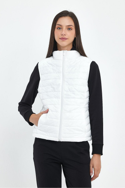 Kadın Sophia Kemik Kadın Basic Puffer Yelek Kadın Sophia Kemik Kadın Basic Puffer Yelek