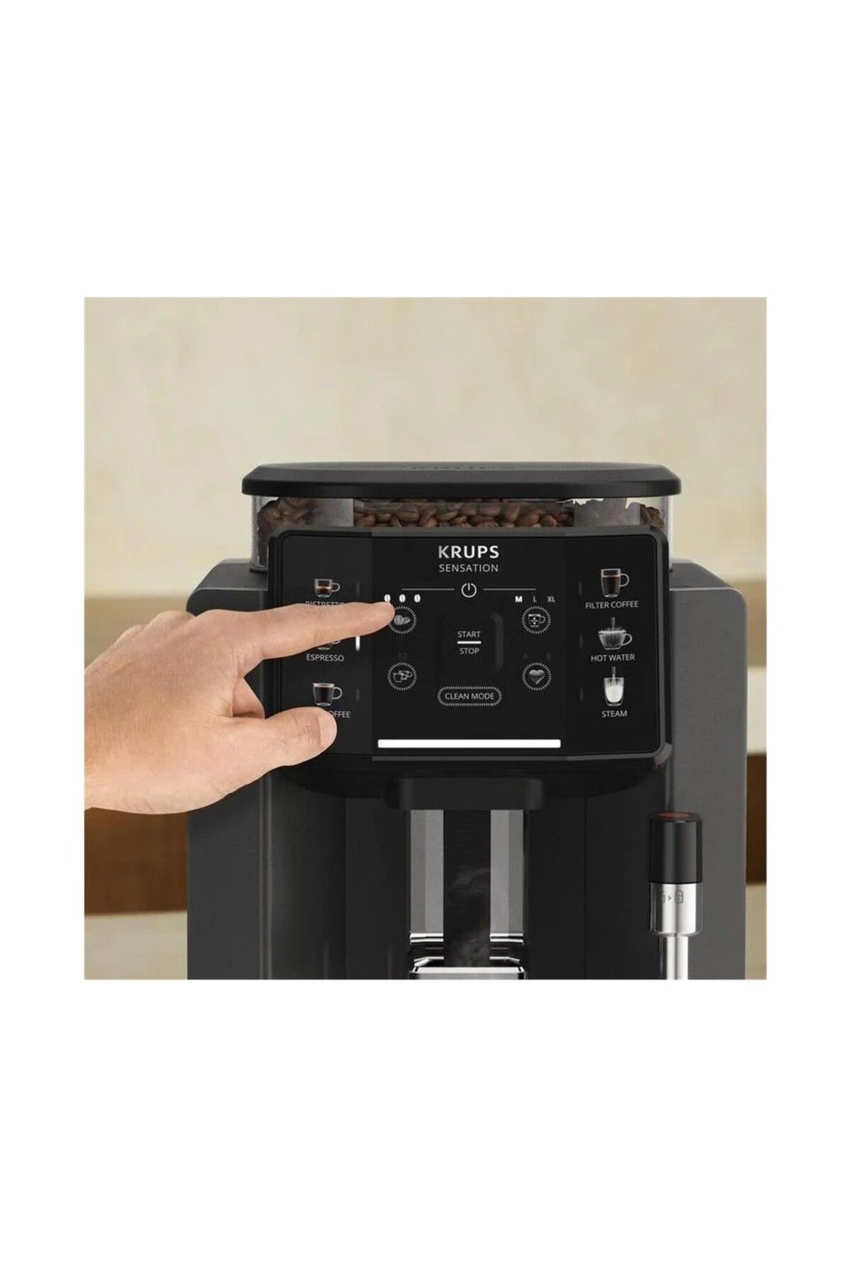 Sensation Tam Otomatik Espresso Makinesi Kömür Siyahı Sensation Tam Otomatik Espresso Makinesi Kömür Siyahı