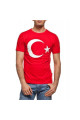 Türk Bayrağı Tişört Türk Bayraklı T-shirt Unisex Bayrak Tişört