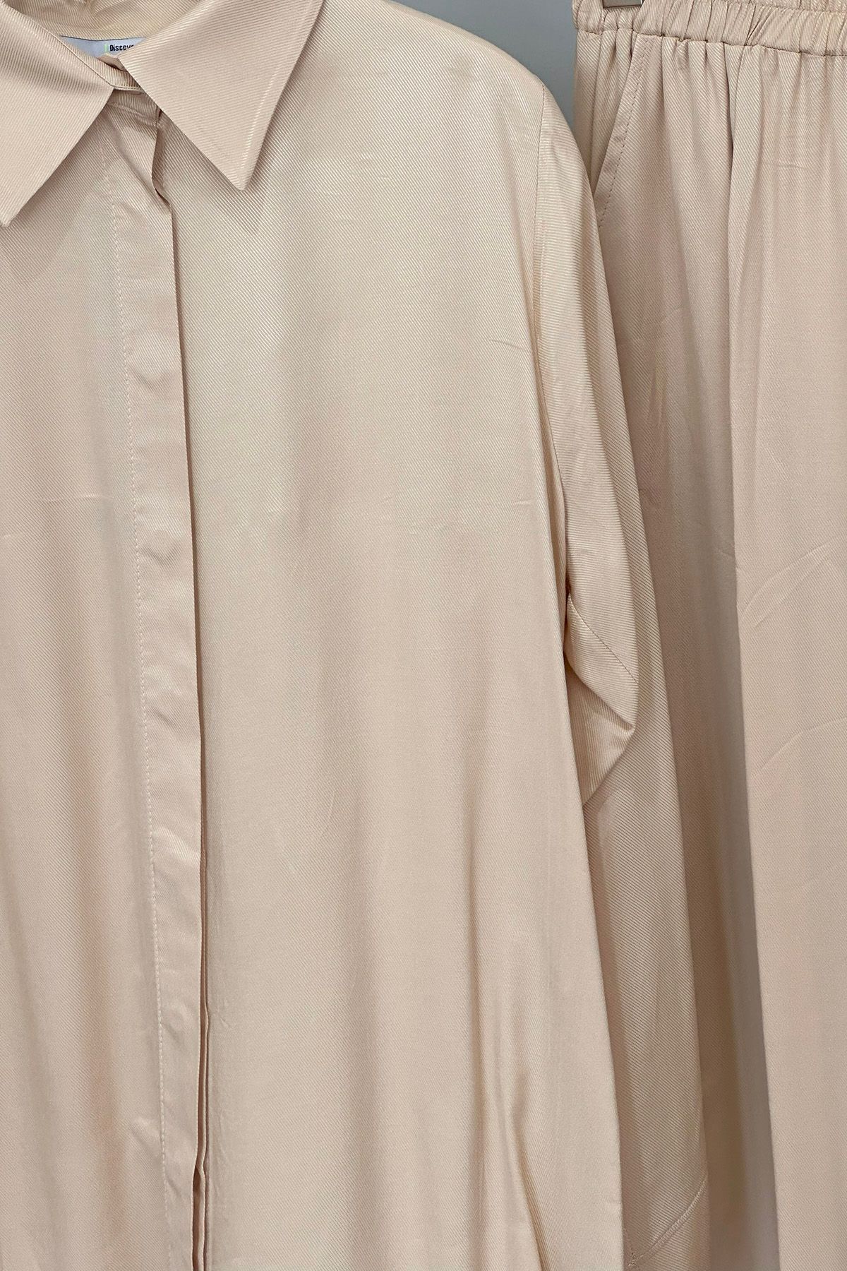Pantolonlu Takım 4464 Bej Pantolonlu Takım 4464 Bej