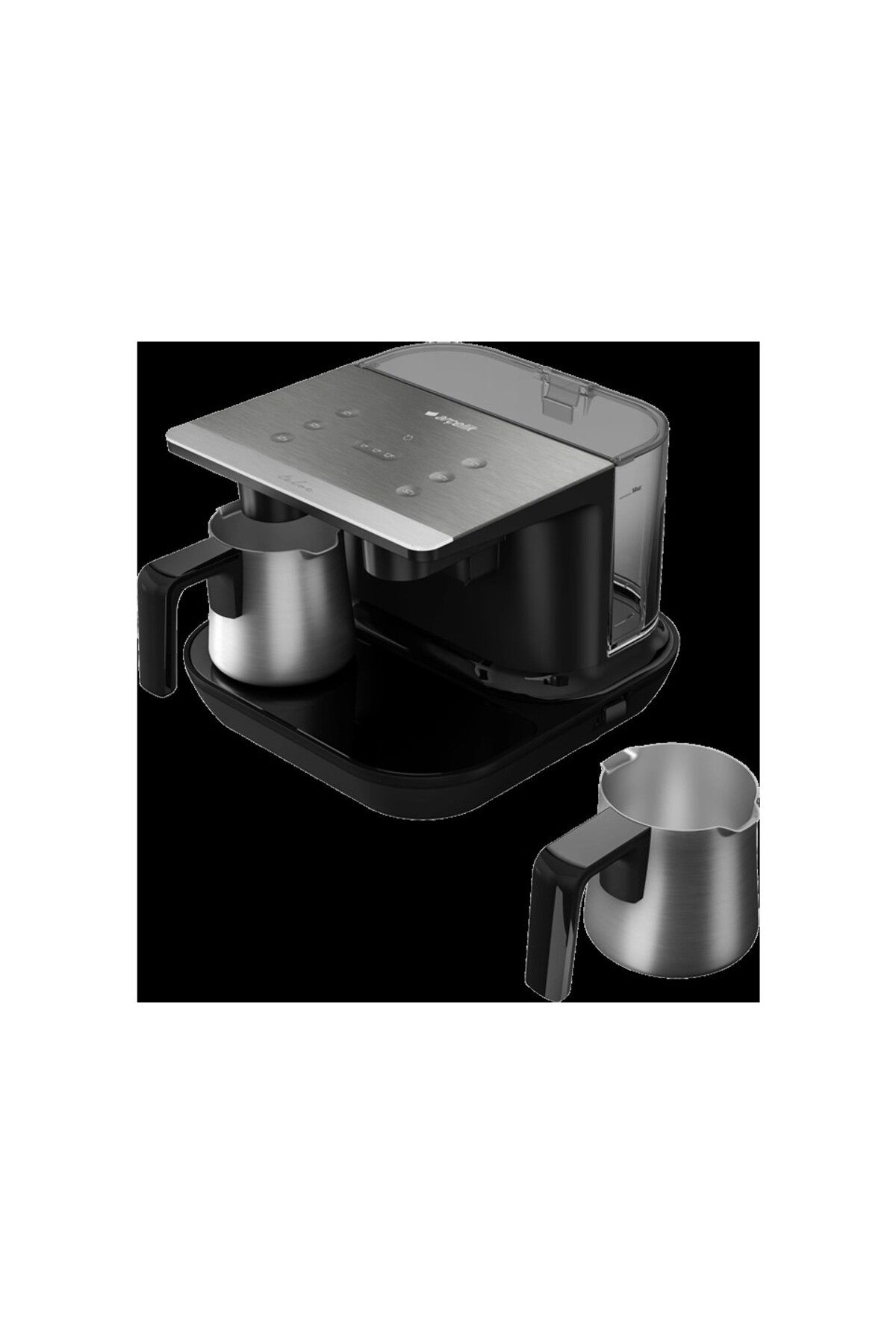 Telve Gri Ikili Türk Kahve Makinesi 1100 Watt Cook Sense Teknolojisi (Pişmeyi Algılama) Telve Gri Ikili Türk Kahve Makinesi 1100 Watt Cook Sense Teknolojisi (Pişmeyi Algılama)
