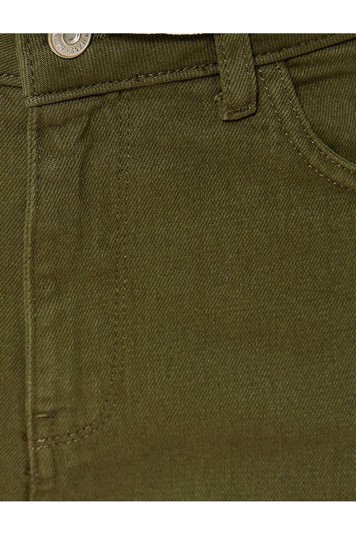 Slim Fit İspanyol Paça Standart Bel Pantolon - Kick Flare Jean Slim Fit İspanyol Paça Standart Bel Pantolon - Kick Flare Jean