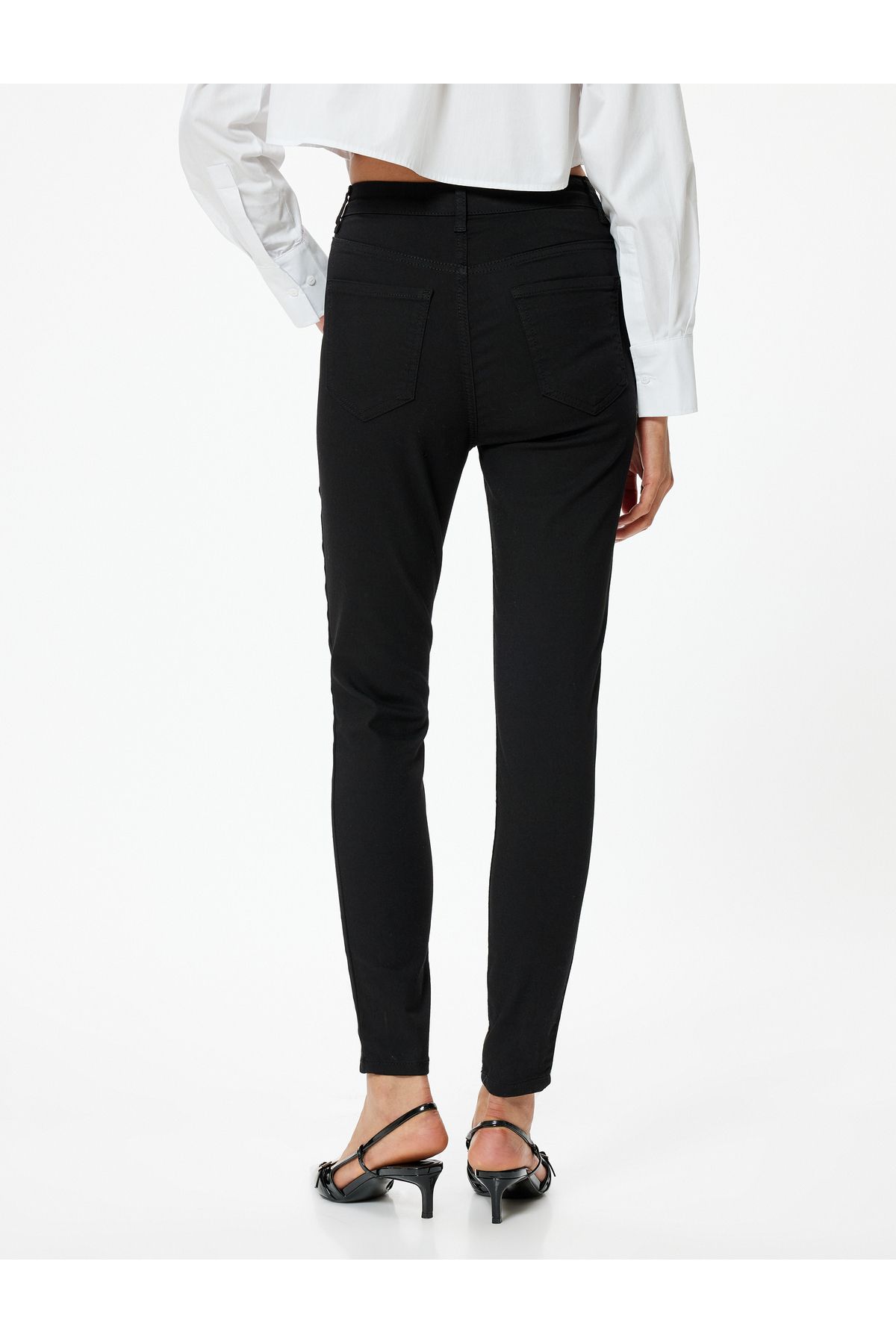 Yüksek Bel Skinny Kot Pantolon Dar Paça Cepli - Carmen Skinny Jeans Yüksek Bel Skinny Kot Pantolon Dar Paça Cepli - Carmen Skinny Jeans