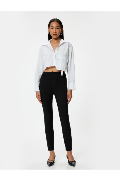 Yüksek Bel Skinny Kot Pantolon Dar Paça Cepli - Carmen Skinny Jeans Yüksek Bel Skinny Kot Pantolon Dar Paça Cepli - Carmen Skinny Jeans