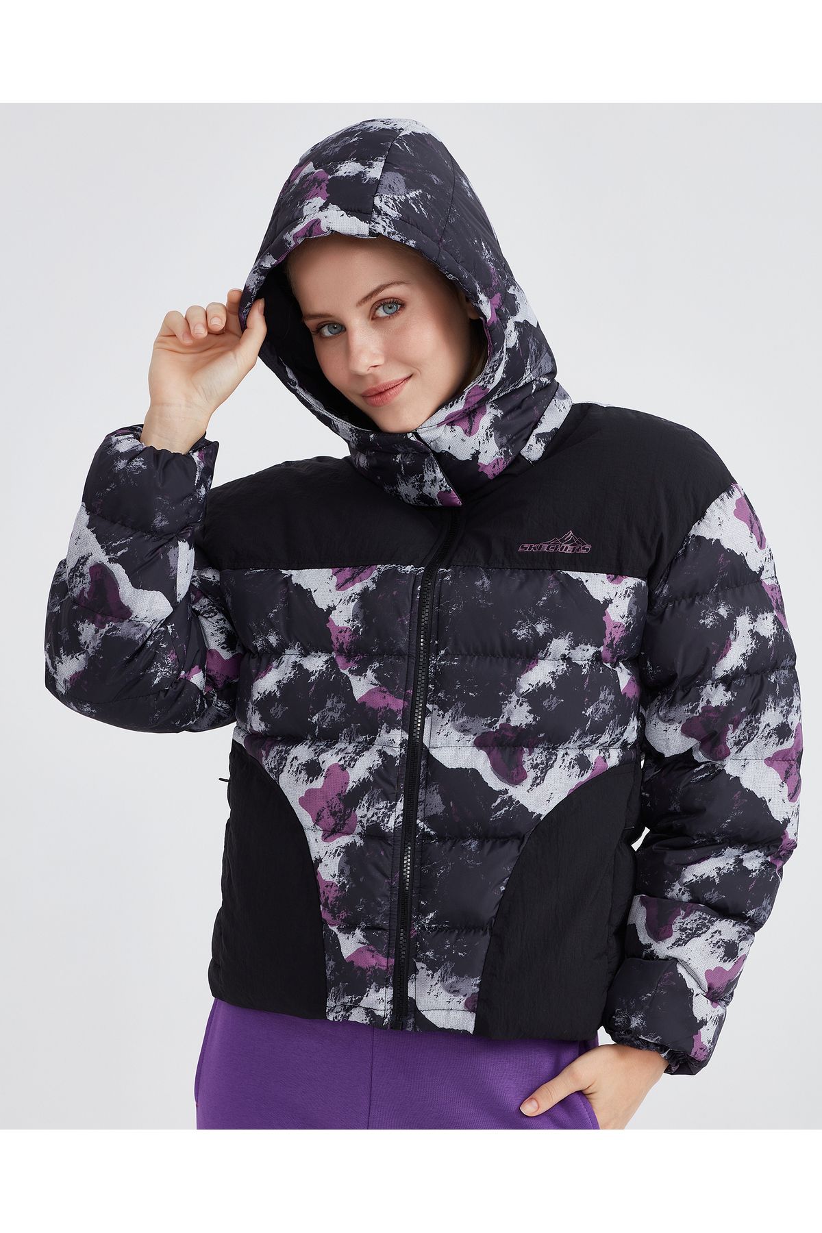 W Outerwear Padded Jacket Kadın Siyah Mont S232062-001 W Outerwear Padded Jacket Kadın Siyah Mont S232062-001