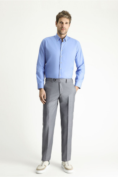 Uzun Kol Slim Fit Dar Kesim Non Iron Ütü Gerektirmeyen Pamuklu Gömlek Uzun Kol Slim Fit Dar Kesim Non Iron Ütü Gerektirmeyen Pamuklu Gömlek