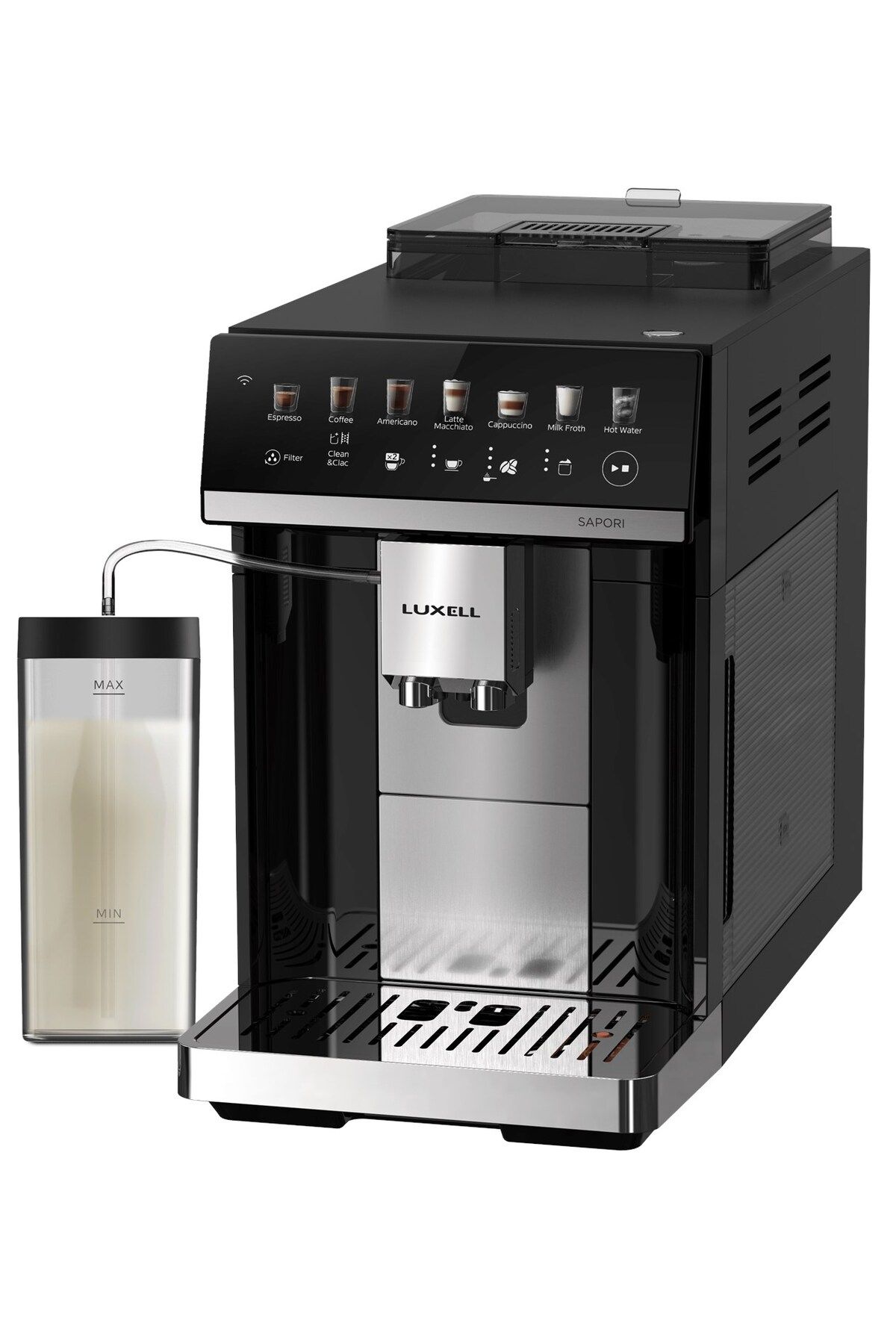 Lxcm-01 Tam Otomatik Kahve Ve Espresso Makinesi, 7 Çeşit Kahve Seçeneği Lxcm-01 Tam Otomatik Kahve Ve Espresso Makinesi, 7 Çeşit Kahve Seçeneği