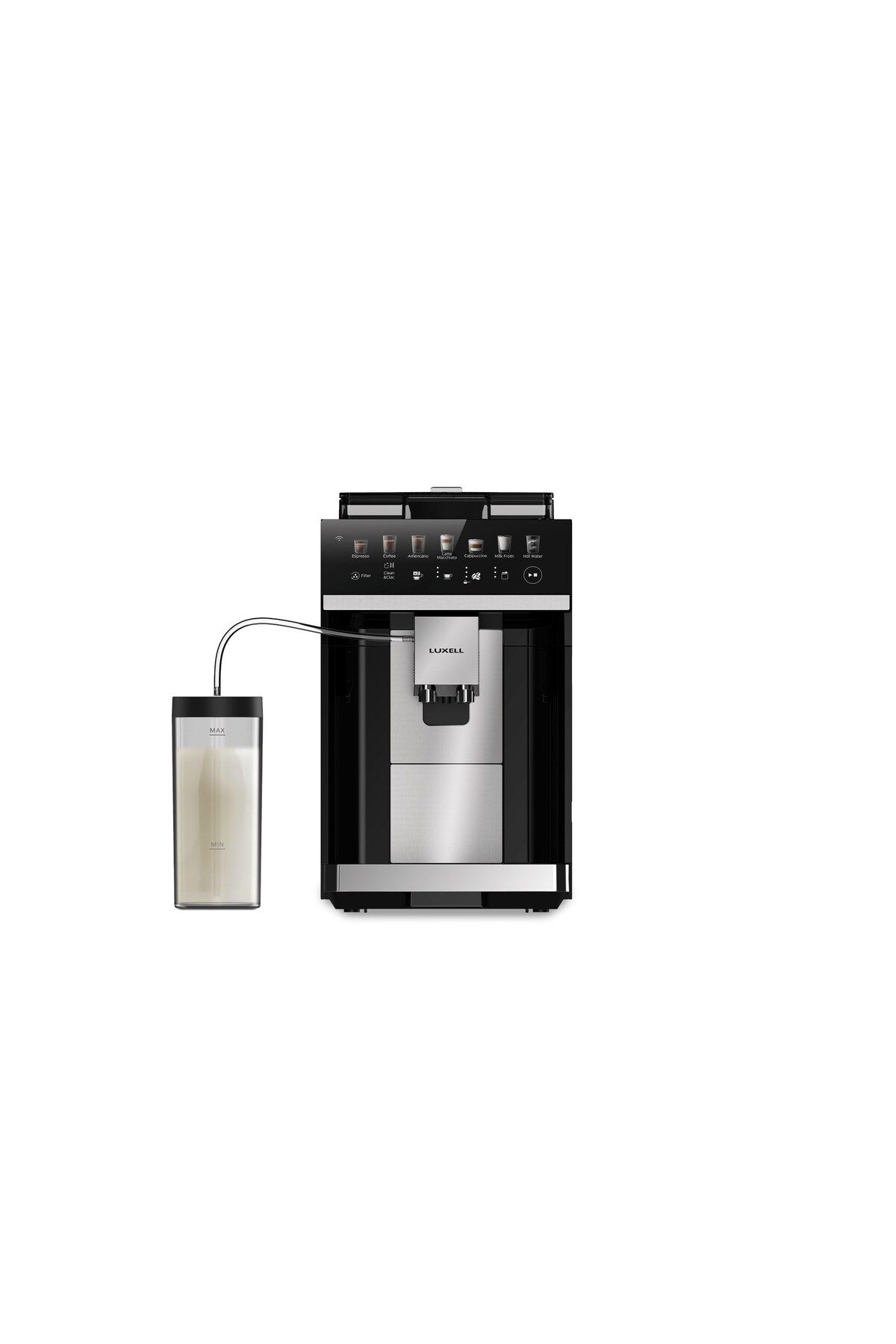 Lxcm-01 Tam Otomatik Kahve Ve Espresso Makinesi, 7 Çeşit Kahve Seçeneği Lxcm-01 Tam Otomatik Kahve Ve Espresso Makinesi, 7 Çeşit Kahve Seçeneği