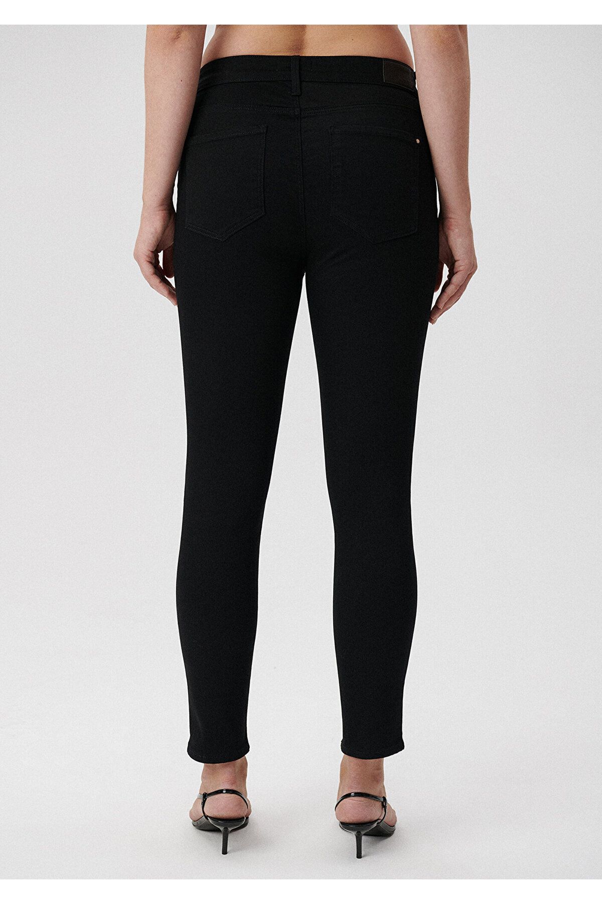 Marli Casual Siyah Jean Pantolon 101339-85945 Marli Casual Siyah Jean Pantolon 101339-85945