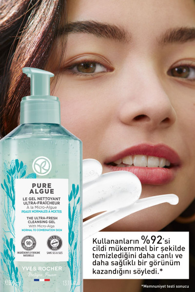 Normal Ve Kuru Ciltler Için Pure Algue Prebiyotik Yüz Yıkama Jeli-390ml Normal Ve Kuru Ciltler Için Pure Algue Prebiyotik Yüz Yıkama Jeli-390ml