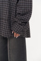 Mai Collection Roan Antrasit Oversize Unisex Gömlek Mai Collection Roan Antrasit Oversize Unisex Gömlek