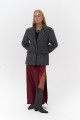 Mai Collection Monday Antrasit Dar Kesim Blazer Mai Collection Monday Antrasit Dar Kesim Blazer