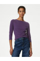 Saf Pamuklu Slim Fit Bluz Saf Pamuklu Slim Fit Bluz