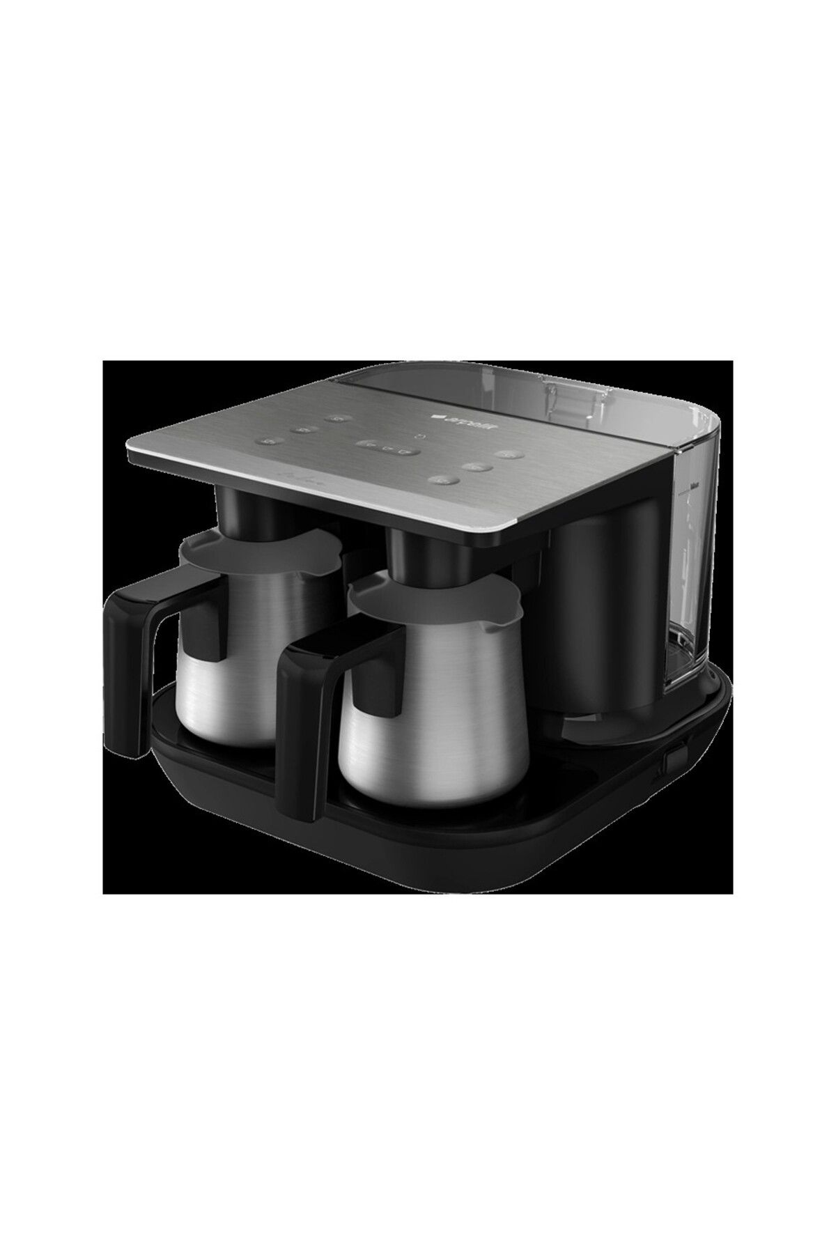 Telve Gri Ikili Türk Kahve Makinesi 1100 Watt Cook Sense Teknolojisi (Pişmeyi Algılama) Telve Gri Ikili Türk Kahve Makinesi 1100 Watt Cook Sense Teknolojisi (Pişmeyi Algılama)