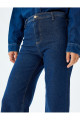 Kısa Paça Kot Pantolon Normal Bel Düğmeli Cepli - Culotte Jeans Kısa Paça Kot Pantolon Normal Bel Düğmeli Cepli - Culotte Jeans