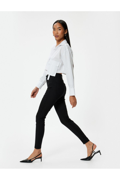 Yüksek Bel Skinny Kot Pantolon Dar Paça Cepli - Carmen Skinny Jeans Yüksek Bel Skinny Kot Pantolon Dar Paça Cepli - Carmen Skinny Jeans