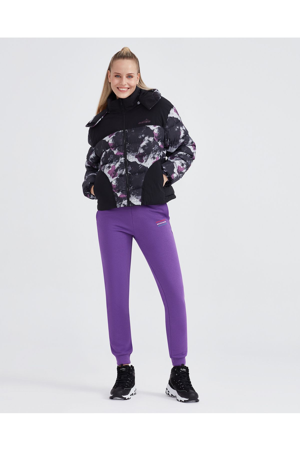 W Outerwear Padded Jacket Kadın Siyah Mont S232062-001 W Outerwear Padded Jacket Kadın Siyah Mont S232062-001