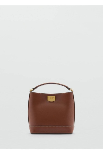 Metalik Detaylı Mini Shopper Çanta Metalik Detaylı Mini Shopper Çanta