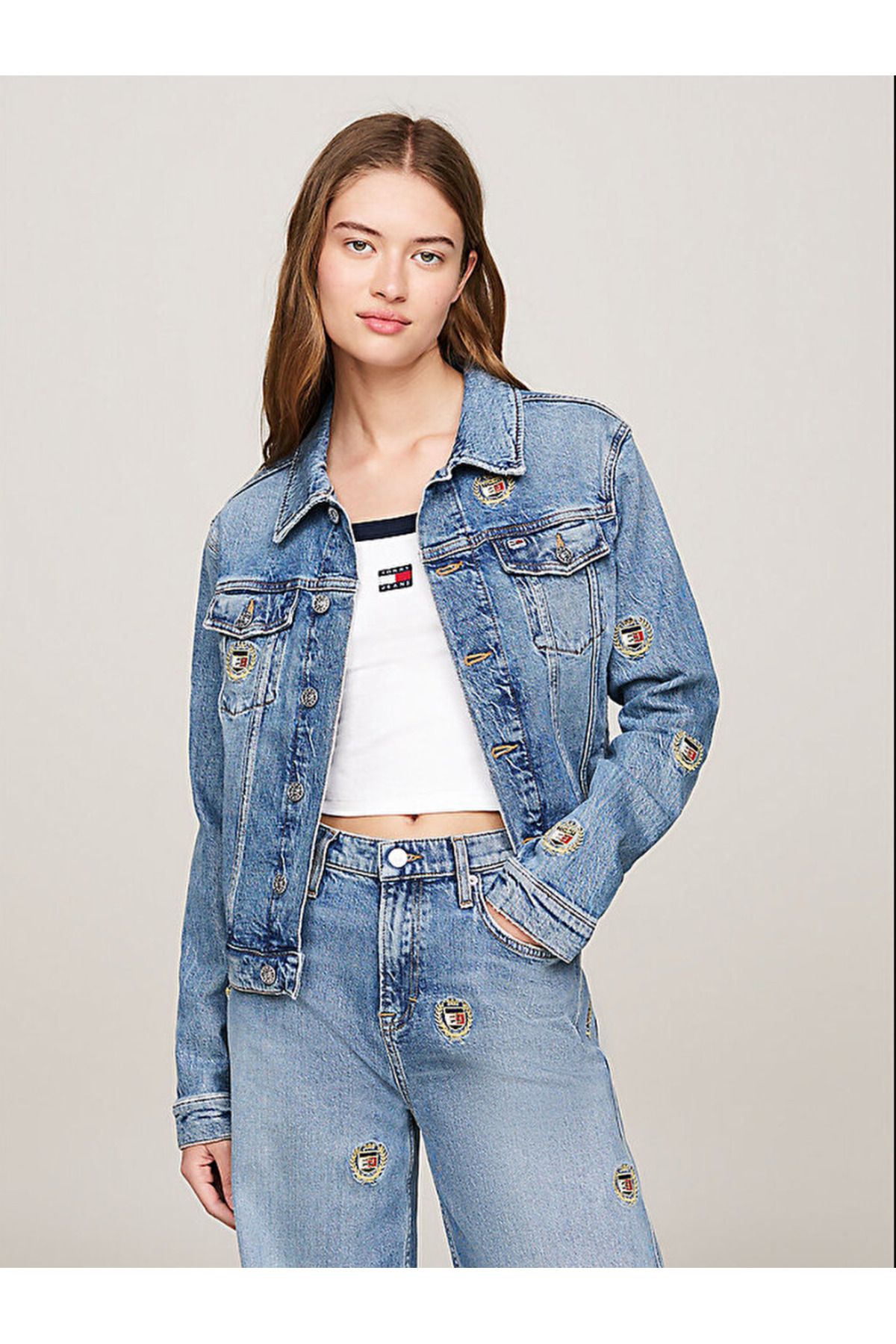 Slim Denim Trucker Jacket Slim Denim Trucker Jacket