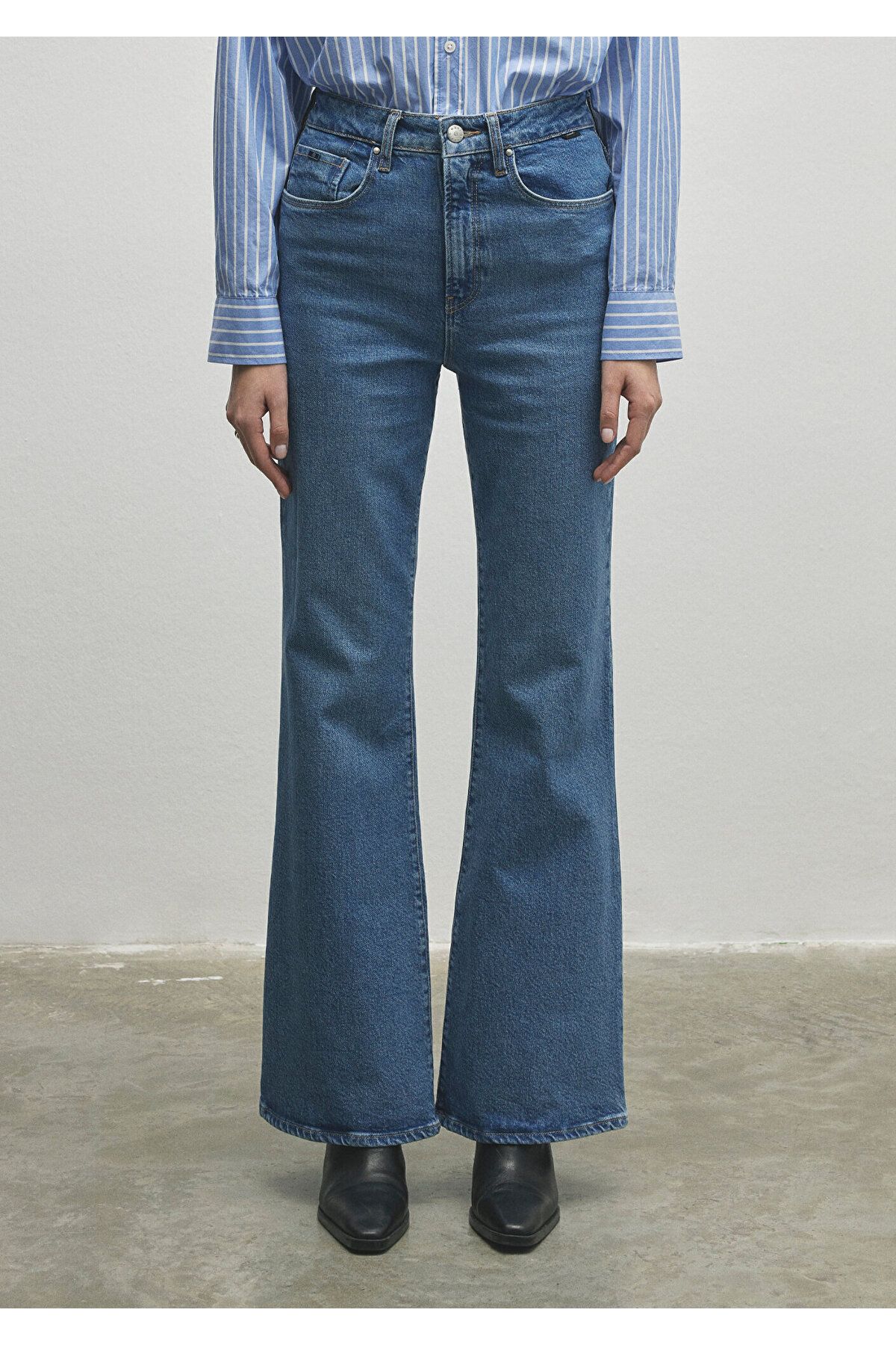 Los Angeles Classic Denim Indigo Si Jean Pantolon 1010349-86463 Los Angeles Classic Denim Indigo Si Jean Pantolon 1010349-86463