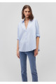Pamuklu Poplin Gömlek Loose Fit / Bol Rahat Kesim 1210885-70813 Pamuklu Poplin Gömlek Loose Fit / Bol Rahat Kesim 1210885-70813
