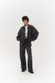 Mai Collection Roan Antrasit Oversize Unisex Gömlek Mai Collection Roan Antrasit Oversize Unisex Gömlek