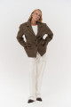 Mai Collection Monday Kahve Dar Kesim Blazer Mai Collection Monday Kahve Dar Kesim Blazer