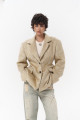 Mai Collection Monday Bej Dar Kesim Blazer Mai Collection Monday Bej Dar Kesim Blazer