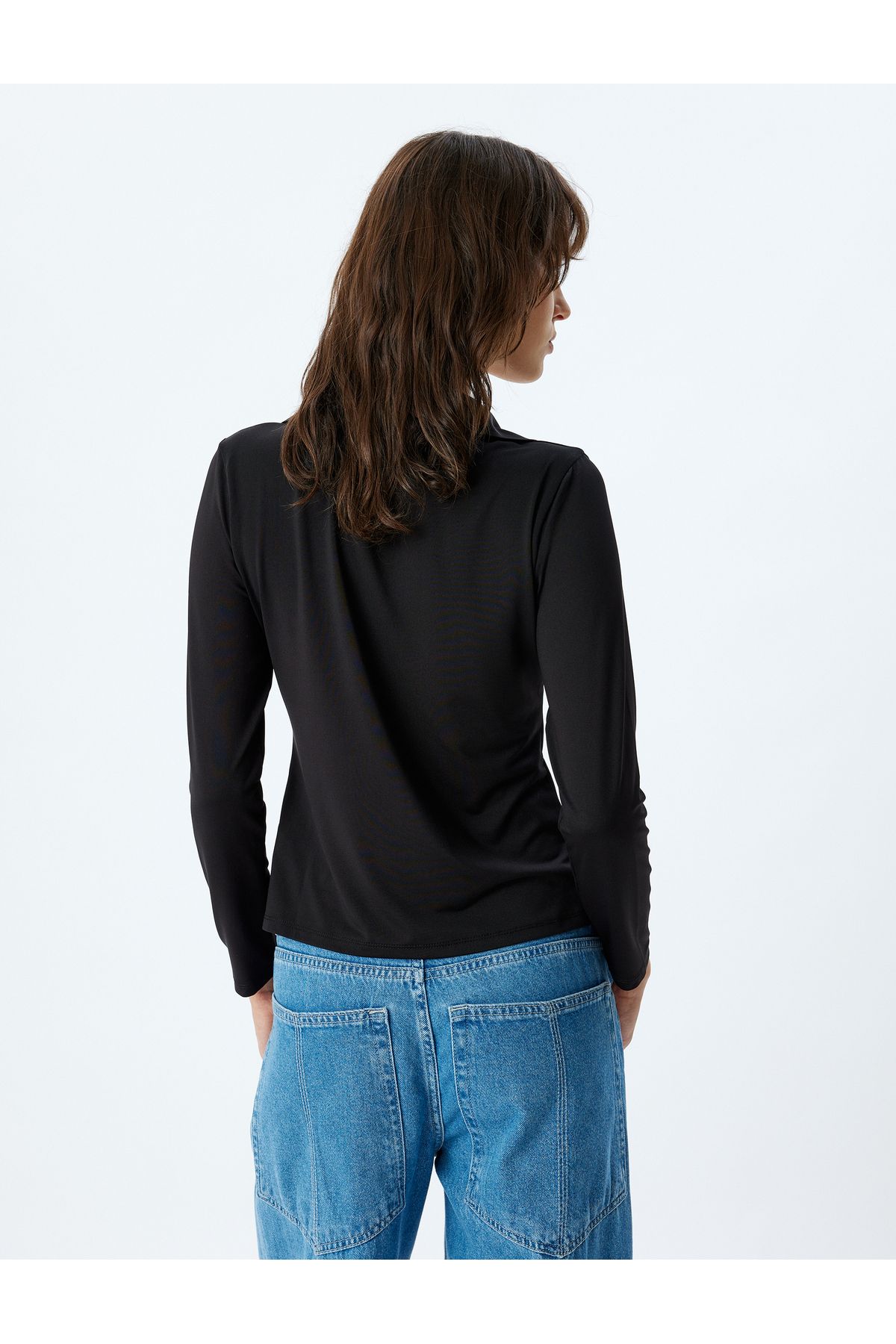 Slim Fit Basic Gömlek Uzun Kollu Slim Fit Basic Gömlek Uzun Kollu