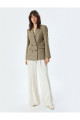 Kruvaze Blazer Ceket Kapaklı Çift Cep Detaylı Regular Fit Kruvaze Blazer Ceket Kapaklı Çift Cep Detaylı Regular Fit