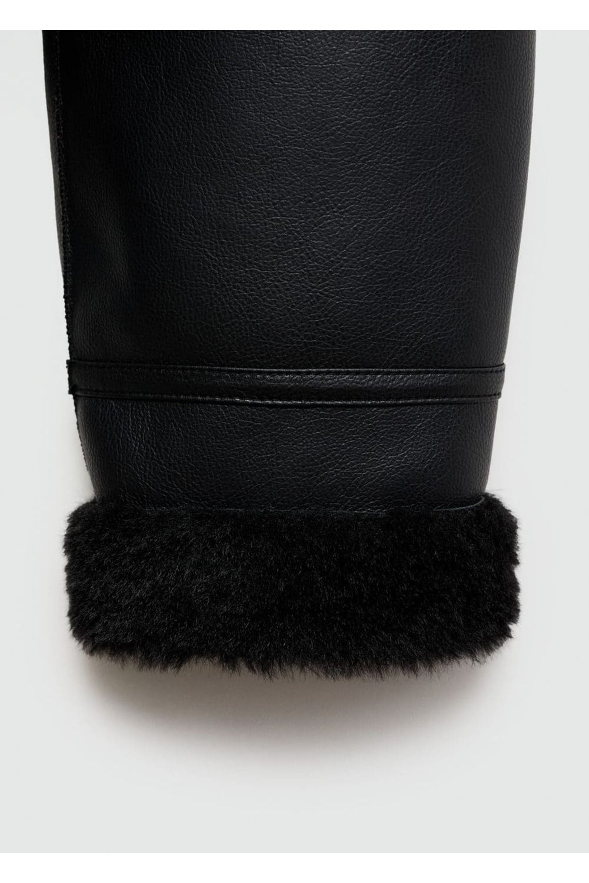 Suni kürk astarlı ceket Suni kürk astarlı ceket