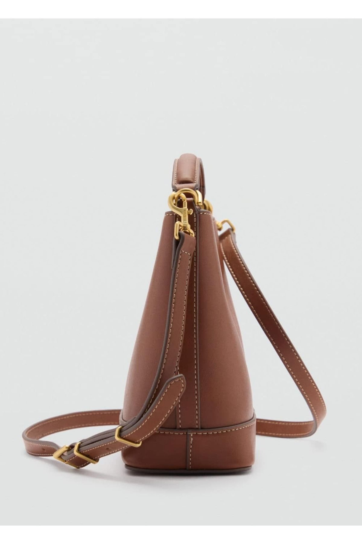 Metalik Detaylı Mini Shopper Çanta Metalik Detaylı Mini Shopper Çanta