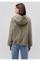 Kapüşonlu Haki Ceket Loose Fit / Bol Rahat Kesim 1110025-71818 Kapüşonlu Haki Ceket Loose Fit / Bol Rahat Kesim 1110025-71818