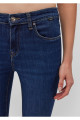 Molly Casual Vintage Koyu Jean Pantolon 1013683047