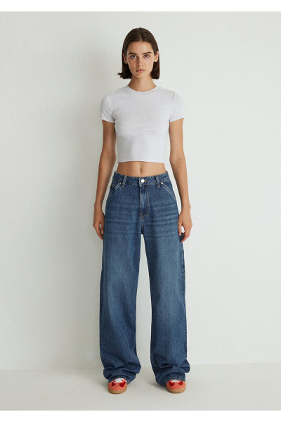 Kimberly Street Koyu Mavi Jean Pantolon 1010626-87773