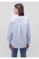 Pamuklu Poplin Gömlek Loose Fit / Bol Rahat Kesim 1210885-70813 Pamuklu Poplin Gömlek Loose Fit / Bol Rahat Kesim 1210885-70813