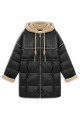 Kumaş mıx puffer mont Kumaş mıx puffer mont