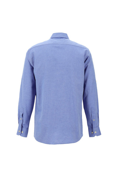 Uzun Kol Slim Fit Dar Kesim Spor Pamuklu Keten Gömlek Uzun Kol Slim Fit Dar Kesim Spor Pamuklu Keten Gömlek