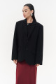 Mai Collection Emma Dikiş Detay Siyah Blazer Mai Collection Emma Dikiş Detay Siyah Blazer