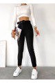Siyah Kemerli Double Atlas Kumaş Havuç Model Pantolon 90 Cm Siyah Kemerli Double Atlas Kumaş Havuç Model Pantolon 90 Cm