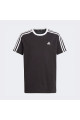 Essentials 3-stripes Erkek Siyah Günlük T-shirt