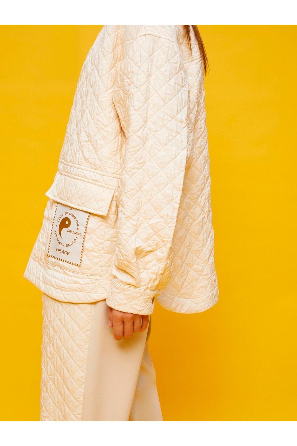 Kapitone Oversize Ceket Kapitone Oversize Ceket